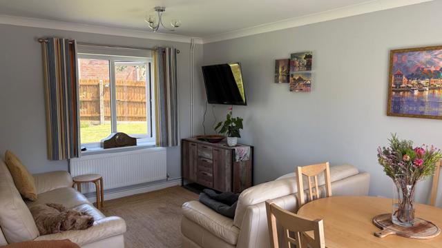 Living Room Garden View