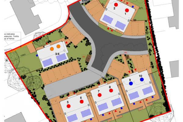 King's Cliffe Site Plan