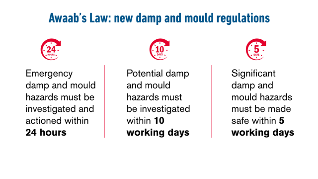 Awaabs Law Infographic